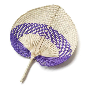 Abanico de mano tejido en Vietnam, abanicos decorativos de bambú, precio directo de proveedor, abanico de hoja de palma. - Product Image 4