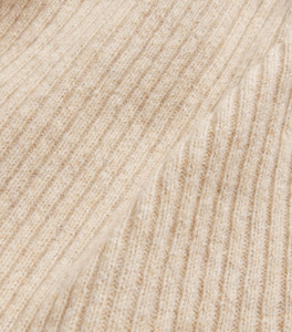 <b>Men's</b> Wool <b>Turtleneck</b> Sweater Quarter Zip Pullover Solid Color Thick Knit Winter Wear Full Sleeve Regular Fit - Product Image 6