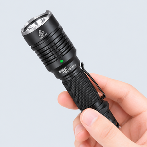 ZEROBEAM T20 ไฟฉาย LED อลูมิเนียมอัลลอยด์ขนาดกะทัดรัด USB-C ชาร์จใหม่ได้ 3100 ลูเมน IPX8 กันน้ำ IK10 ป้องกันการตกกระแทก 340 ม. ลำแสงสำหรับเดินป่า - Product Image 1