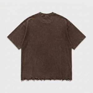 Men's <b>Black</b> <b>Long</b> <b>Sleeve</b> Oversized Crop <b>T</b>-<b>Shirt</b> With Printed Pattern Street Style O-Neck Jersey Fit - Product Image 6