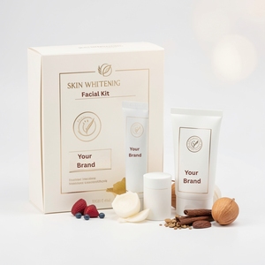 Kit Facial Profesional de Oro al por Mayor, Blanqueador de Piel, Limpiador Profundo de Poros, Tonifica, Reafirma y Suaviza la Piel, Marca Privada, Cuidado Facial - Product Image 3