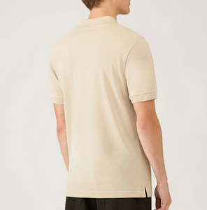 Polo homme en coton peigné de qualité supérieure, finition ultra douce, résistant à la décoloration, polo de golf classique, uniforme de bureau d'entreprise haut de gamme - Product Image 2
