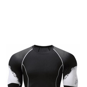 Men <b>Long</b> <b>Sleeve</b> Black Rash Guard Full <b>Sleeve</b> Sublimation Print Quick Dry <b>Compression</b> <b>Shirt</b> for Training BJJ Jiu Jitsu - Product Image 4