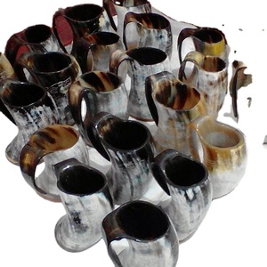 Taza de cuerno para beber vikingo Natural de alta calidad, alimentada por energía Solar/Gas para coche, hogar y uso al aire libre, garantía de 1 año para hoteles - Product Image 1