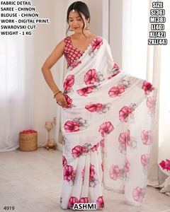black Neelam saree - Product Image 5