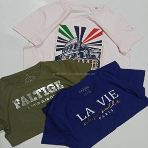 Lote de camisetas de verano 2026 para mujer con cuello en V, suaves, transpirables, de mezcla, envío rápido, hechas en Bangladesh, de algodón, para dama, $1.2 - Product Image 4