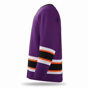Wholesale Ice Hockey Jerseys Blank Custom Design Shirts Tops Professional Sportswear Uniform - Product Image 5
