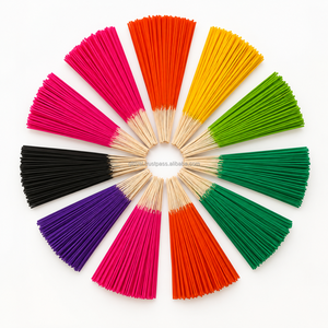 Bâtons d'encens en céramique colorés parfumés longue durée, écologiques, naturels, Agarbatti, pour la prière et l'aromathérapie, vente en gros, export en vrac - Product Image 4