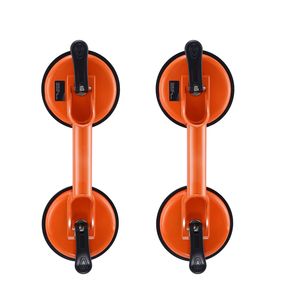 Ventose da 4,7 pollici per vetro, confezione da 2, capacità di carico 330 libbre, manico in alluminio, per impieghi gravosi, industriali, confezione da 2 - Product Image 2