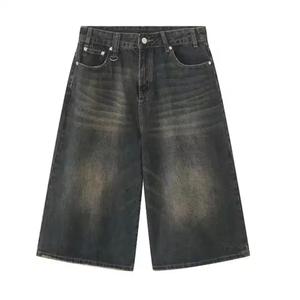 New Style Men's Casual Shorts Custom Color Windproof Canvas 100% Polyester Mid Waist Drawstring Closure Custom Logo - Product Image 2