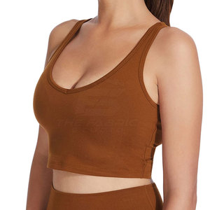 Sujetador Deportivo Ecológico de Alta Sujeción, Talla Grande, Duradero, Transpirable, Ligero, Diseño Simple en la Parte Delantera, para Mujeres con Estilo de Vida Activo - Product Image 2