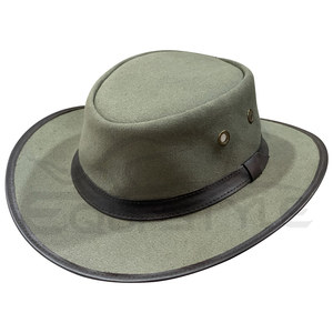 Sombreros Safari de Algodón Verde Oliva de Ala Ancha, Unisex, Ligeros, para Verano, Senderismo, Viajes, Protección Solar - Product Image 1