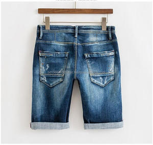 Shorts en jean lavés de haute qualité, dernier design, exportés en gros, 100% coton, écologiques, imperméables - Product Image 1