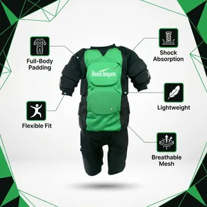 Custom Rugby Body Protector Suit with High-Density <b>Foam</b> <b>Padding</b>, Impact Protection & Adjustable Fit for Safe Tackling Training - Product Image 3