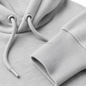 Ensemble de survêtement unisexe ample en molleton brossé épais et respirant, brodé OEM, mélange de coton pour automne-hiver - Product Image 3