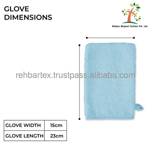 Guantes de Baño para Bebé 100% Algodón Premium, Suaves para la Piel, Tamaños y Colores Personalizados, Manoplas de Baño para Niños para las Cuatro Estaciones - Product Image 4