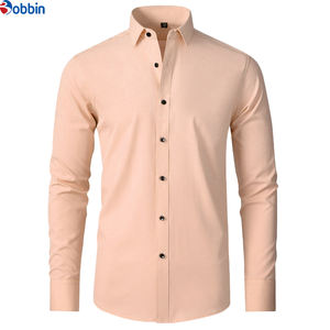 Camisa de Negocios Cómoda para Hombre, Camisas de Vestir con Botones de Alta Calidad para Hombre, Manga Larga, Estilo Oficina, Cuello Clásico, Camisas Lisas para Hombre - Product Image 6