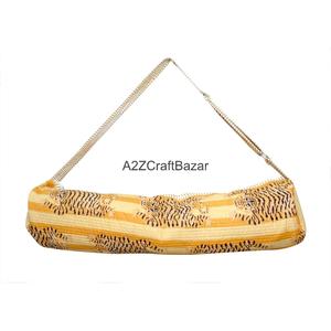 Bata Larga Informal para Mujer, Hecha a Mano en India, de Algodón, con Cuello en V, Estampado Floral, Transpirable, Lavable a Máquina, con Cierre de Cinturón - Product Image 2