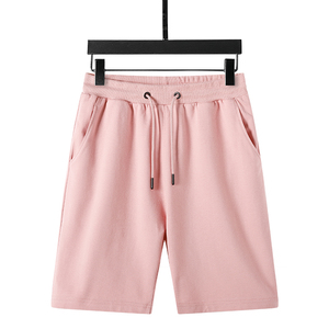 Pantalones Cortos de Algodón para Hombre al por Mayor, Cintura Elástica, Estilo Urbano, Casual, Largos hasta la Rodilla, Cierre con Cordón, Tela de Lona Impermeable - Product Image 3