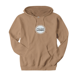 Custom Rhinestone Ready Blank Hoodie Men Loose Fit 100% Cotton Fleece Pullover Pocket Wholesale SIndependent Trading Co <b>Hoodies</b> - Product Image 1