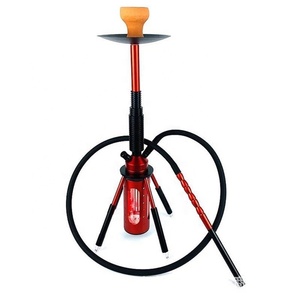 Ensemble de fumage de table en vente chaude, ensemble de chicha avec logo personnalisé, <span class=keywords><strong>bouteille</strong></span> de chicha avec lumière LED pour chicha - Product Image 4