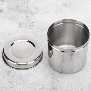 Boîte de rangement professionnelle en acier inoxydable pour les soins de santé, conçue pour une organisation sûre et pratique des pansements chirurgicaux - Product Image 1