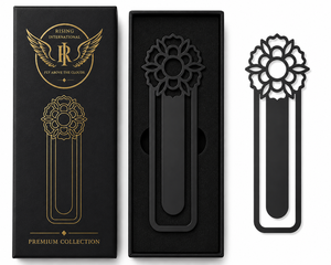 Marcapáginas de Metal con Forma de Langosta Dorada, Borla Decorativa, Caja de Regalo Premium Moderna y Lujosa, Marcador de Páginas Creativo con Temática Oceánica, Regalo para Lectores - Product Image 2