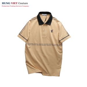T-shirt en coton unisexe de haute qualité pour hommes, tissu avec logo imprimé, chemises uniformes du vendeur vietnamien - Product Image 3