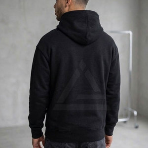 Premium Men Rhinestone Hoodies Pullovers Soft Cotton Blended Warm Fabric Perfect For Street Style And Daily Wear - Product Image 5