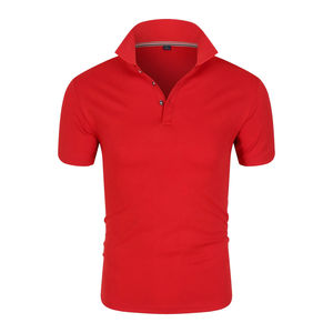Wholesale Men Polo T-shirts Available in Different Colors Shortsleeves Lining on Sleeves And Collar Cotton/Polyester - Product Image 4