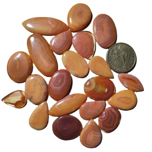 Cabujón de ónix Natural de alta calidad, piedras preciosas sueltas de 20-45mm, 6-10g, evaluado por terceros para la fabricación de joyas - Product Image 3