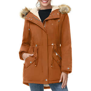 Private Label <b>Women's</b> Fashion Parka <b>Coat</b> <b>Long</b> Length Custom Colors Manufacturer 2026 - Product Image 3