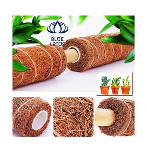 BEST SELLER Poteau en fibre de coco écologique et durable, support robuste pour plantes - Product Image 1