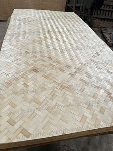 Eco-friendly <b>Folding</b> Woven Bamboo <b>Dining</b> Board 4'H X 8'W 1mm Thickness for Hotels Restaurants & Villas | Manufacturer & Exporter - Product Image 2