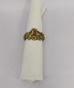 Beautiful <b>Indian</b> Handicrafts Napkin <b>Rings</b> Holder Brass Napkin <b>Ring</b> with New Design Elegant Metal Dinnerware - Product Image 6