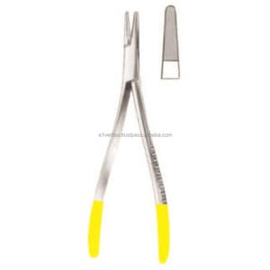 Porte-aiguilles de qualité supérieure A-1 VERITAS Langenbeck T/c en acier inoxydable, instruments de suture |   Kit d'instruments médicaux - Product Image 1