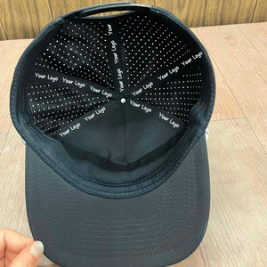 Baseball Cap <b>Hat</b> For Men And Women Customize Embroidery Structured Outdoor Rope <b>Hat</b> With Embroidery Laser Cut Holes <b>Waterproof</b> - Product Image 4
