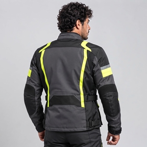 Chaqueta de Motociclismo de Cordura, Tejido Resistente, la Mejor Construcción, Ajuste Cómodo, Diseño Protector - Product Image 6