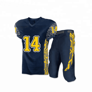 Custom American Football Uniform Set Sublimated Team Jerseys and Pants OEM Manufacturer Supplier Sportswear Pakistan - Product Image 2