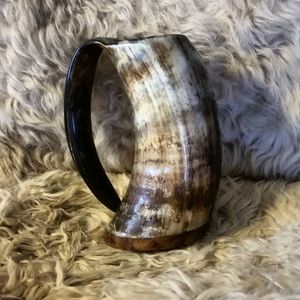 Best Selling Polished Horn Mug Durable Beverage <b>Cup</b> For Hot And <b>Cold</b> Drinks Daily Use Available at Best Price - Product Image 1