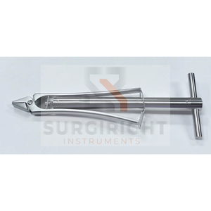 <b>Blush</b> Surgical Instruments Stainless Steel Manual Premium Jet Wire Twister 10mm Serrated Jaws 11 Inch Locking Handle CE Approved - Product Image 5