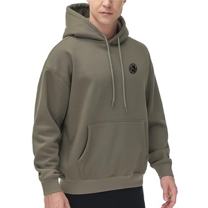 เสื้อมีฮู้ดแบบสวมหัวมีฮู้ดผ้าฝ้ายขนแกะแบบสวมหัวโอเวอร์ไซส์ - Product Image 4