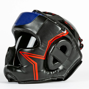 <b>Boxing</b> <b>Headgear</b> with Face Bar for Men and Women Protective Head Guard Face Sparring Fighting Sports - Product Image 2
