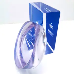 WDO Chinese Manufacturer Wholesale Price MR-174 High Index 1.74 HMC Blue But UV420 Optical Lenses Semi Finished Lenses