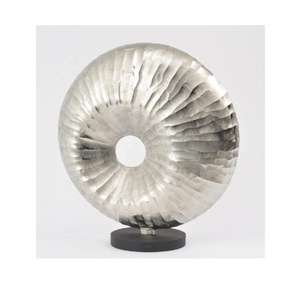 Estatuilla de diseño de asta de aluminio escultura abstracta para el hogar escritorio escaparate Oficina Mesa escultura Metal artesanía estilo moderno - Product Image 5