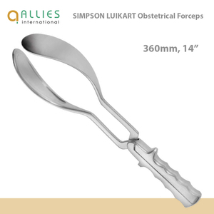 Forceps obstétricaux en acier inoxydable pour les procédures d'accouchement assisté et de naissance - Product Image 4