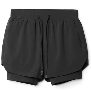 Pantaloncini da <span class=keywords><strong>uomo</strong></span> <span class=keywords><strong>bianchi</strong></span> in cotone con coulisse, a vita media, casual, traspiranti, in maglia - Product Image 3