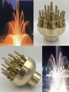 Fontaine flottante moderne de luxe pour petit bassin, installation facile, construction en acier inoxydable, fonction musicale et jets d'eau dansants pour jardin - Product Image 3