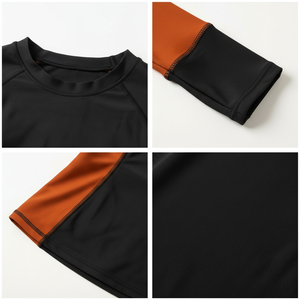 Women Quick Dry Rash Guard Set Long Sleeve Swim <b>Top</b> and Bottom for Surfing Swimming - Product Image 5