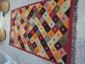 Alfombra Persa de Lana Kilim, Colorida, Tejida a Mano, de Tejido Plano, para Hogar, Oficina, Sala de Estar, Decoración de Automóviles, Alfombra de Oración, para Invitados, Oficina, Picnic, Cama - Product Image 5